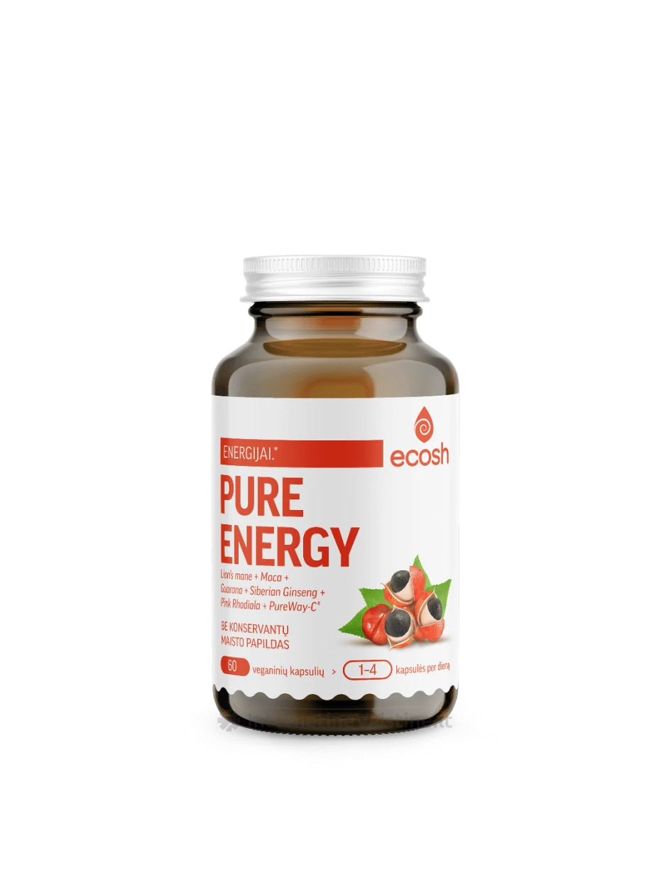 ECOSH Pure Energy kaps. N60 | internetinevaistine.lt