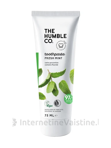 Humble NATURAL FRESH MINT dantų pasta, 75 ml, 75ml | internetinevaistine.lt