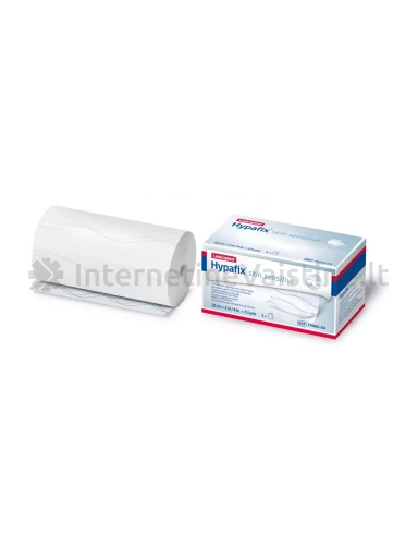 LEUKOPLAST medicininis pleistras ritinėlyje HYPAFIX SKIN SENSITIVE, 10 cm x 2 m, 1 vnt. | internetinevaistine.lt