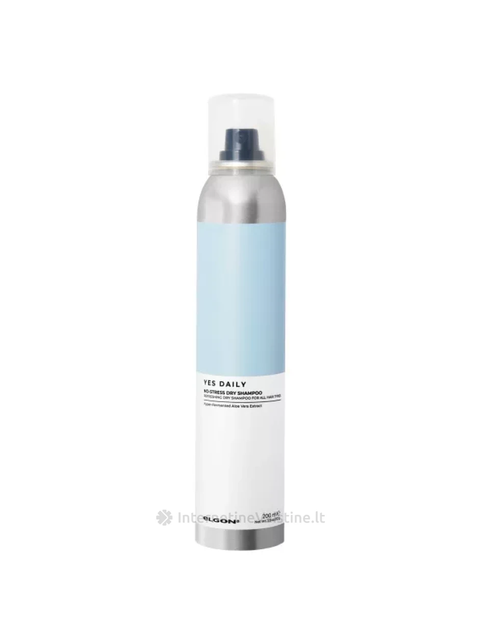 ELGON sausas šampūnas YES DAILY NO STRESS DRY SHAMPOO, 200 ml, Vnt | internetinevaistine.lt