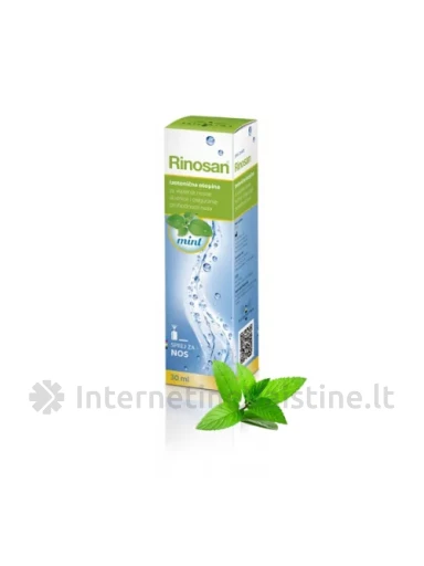 RINOSAN MINT nosies purškalas, 30 ml, Vnt | internetinevaistine.lt