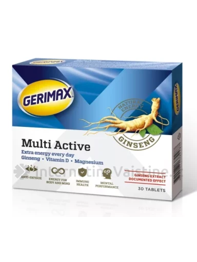 GERIMAX Multi Active tab. N30 | internetinevaistine.lt