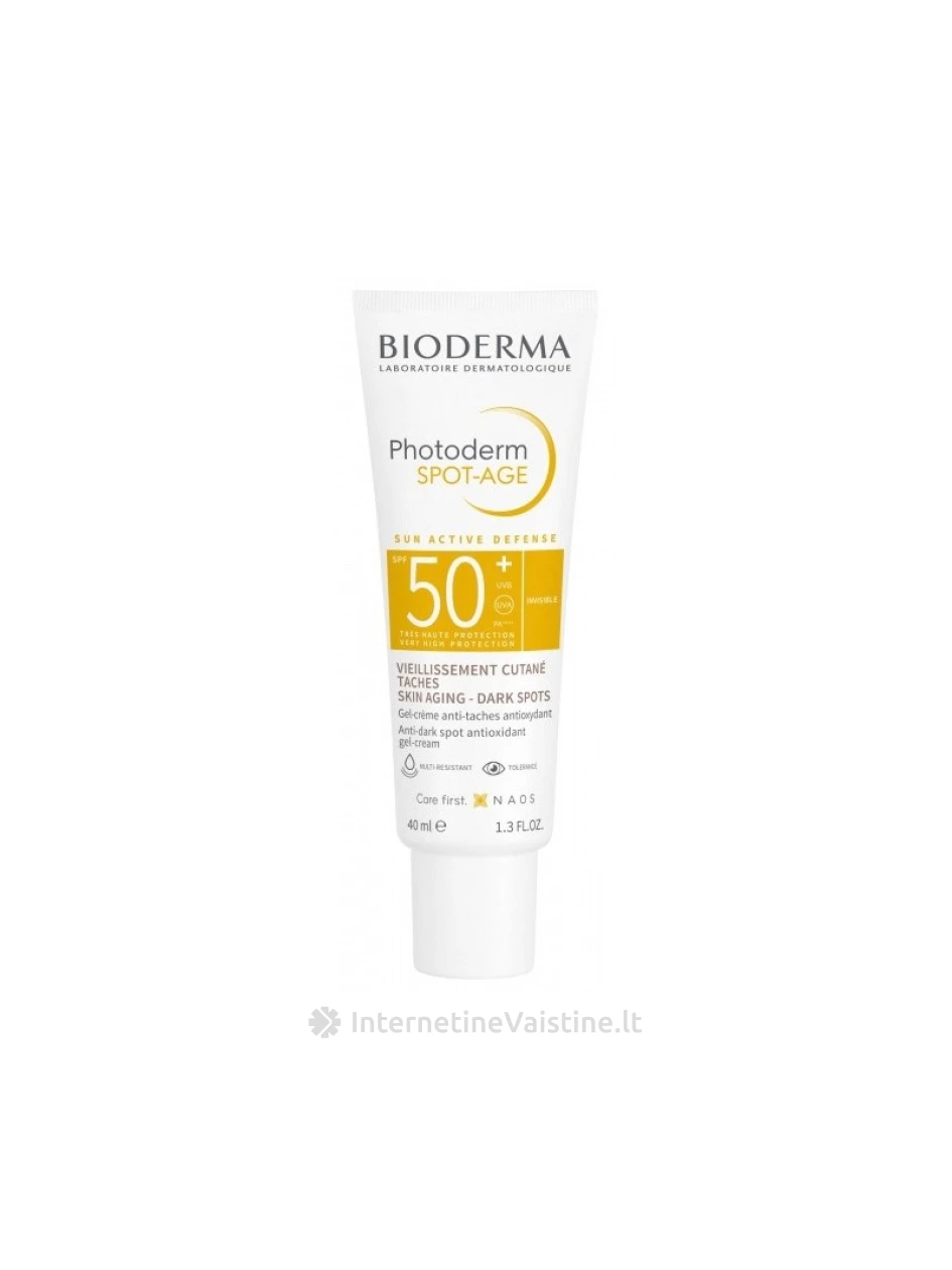 PHOTODERM SPOT AGE SPF50+ kremas, 40 ml, N1 | internetinevaistine.lt