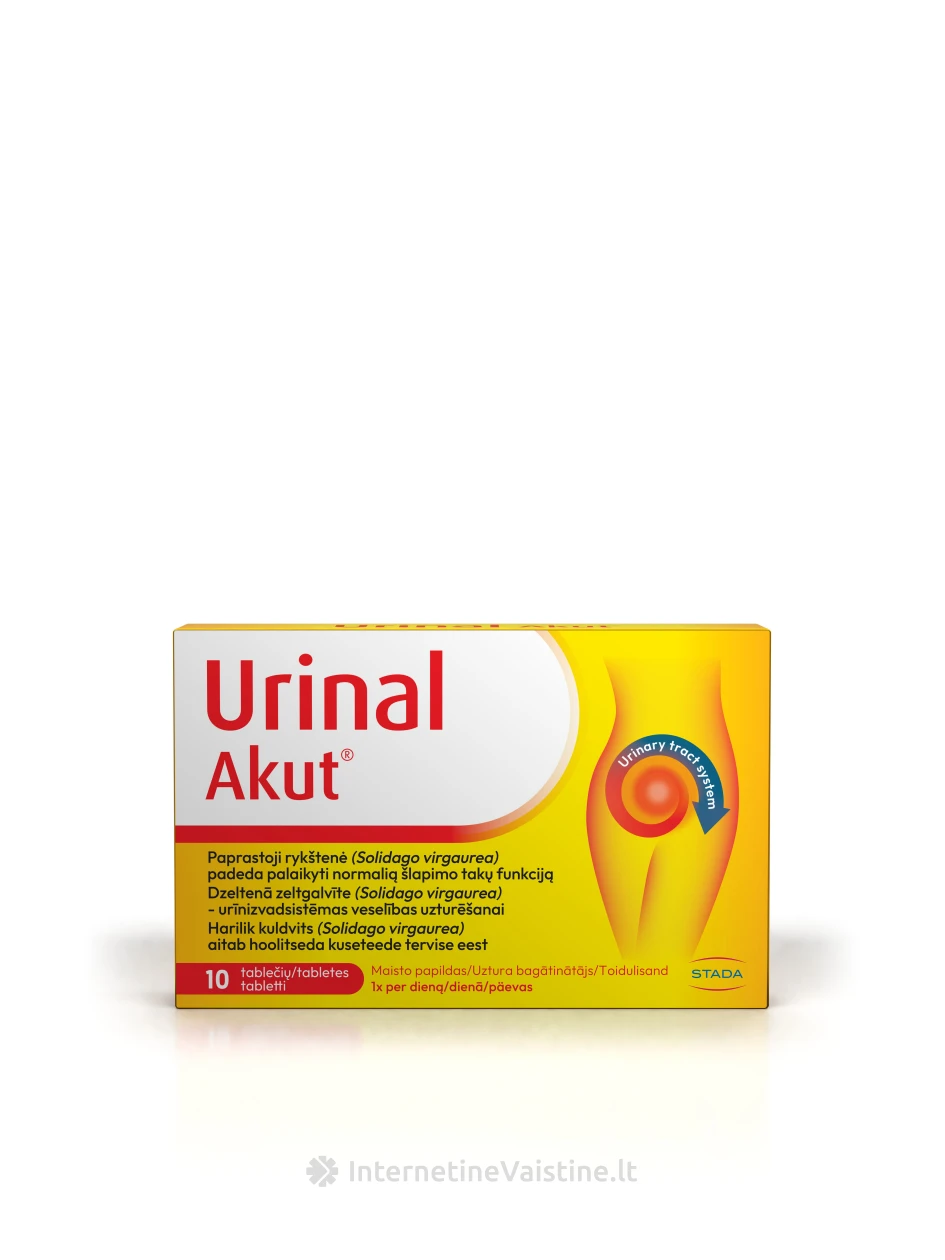 WALMARK URINAL Idelyn Akut tab. N10 | internetinevaistine.lt