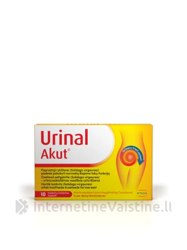 WALMARK URINAL Idelyn Akut tab. N10 | internetinevaistine.lt