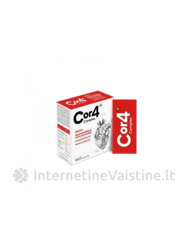 COR4 Complex milt. N28, 28 vnt. | internetinevaistine.lt