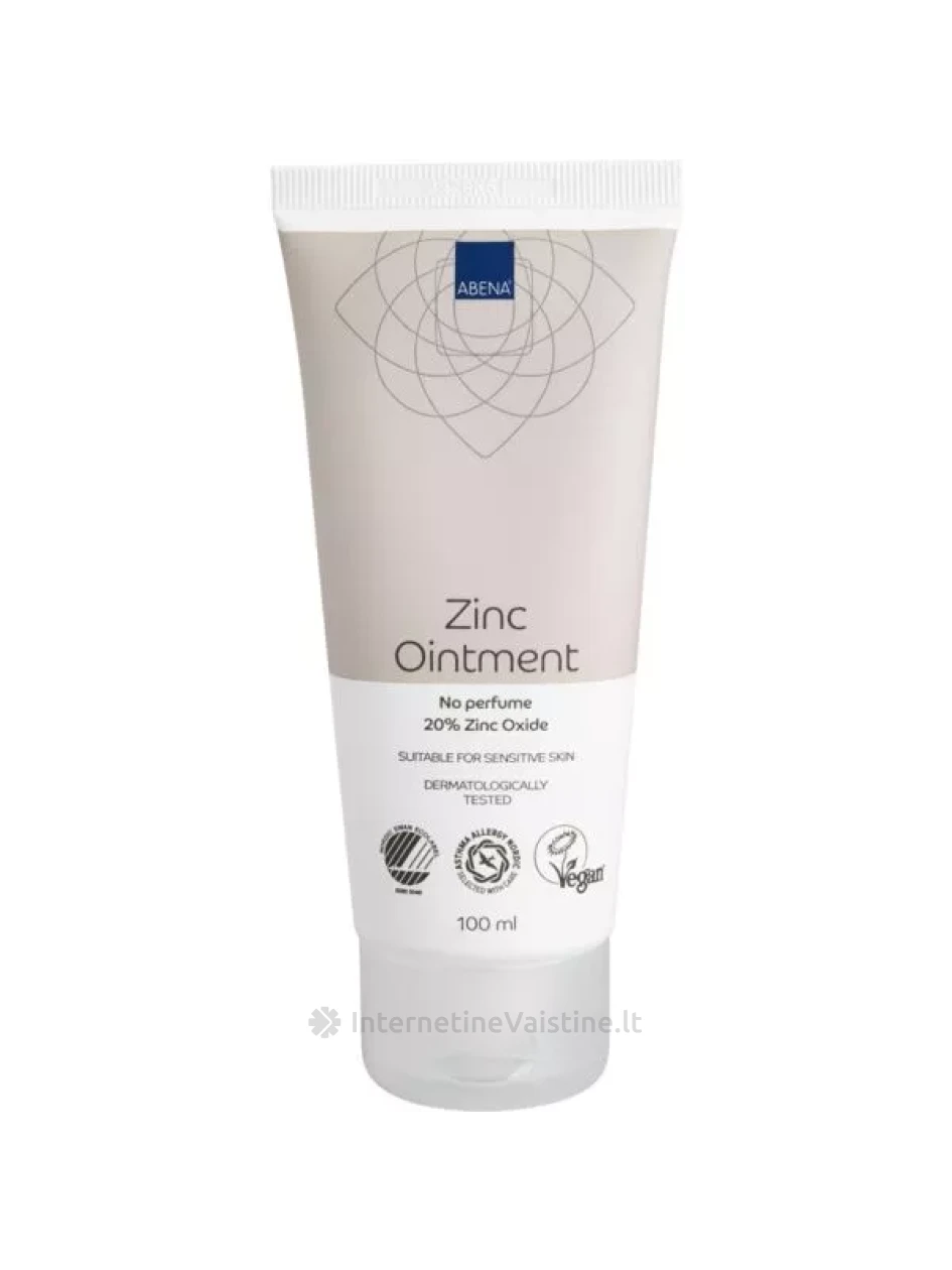 ABENA 20% cinko tepalas be kvapiklių, 100ml, Vnt | internetinevaistine.lt