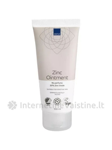 ABENA 20% cinko tepalas be kvapiklių, 100ml, Vnt | internetinevaistine.lt