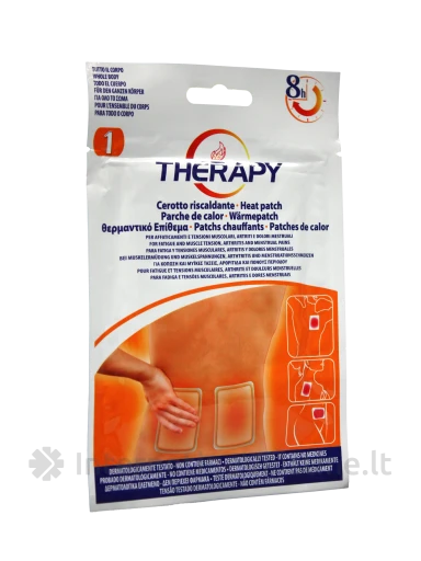 THERAPY šildomas pleistras 13x10cm N1, Vnt | internetinevaistine.lt