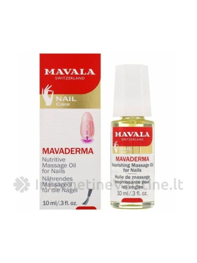 MAVALA Mavaderma aliejus nagų maitinantis, 10 ml, Vnt | internetinevaistine.lt