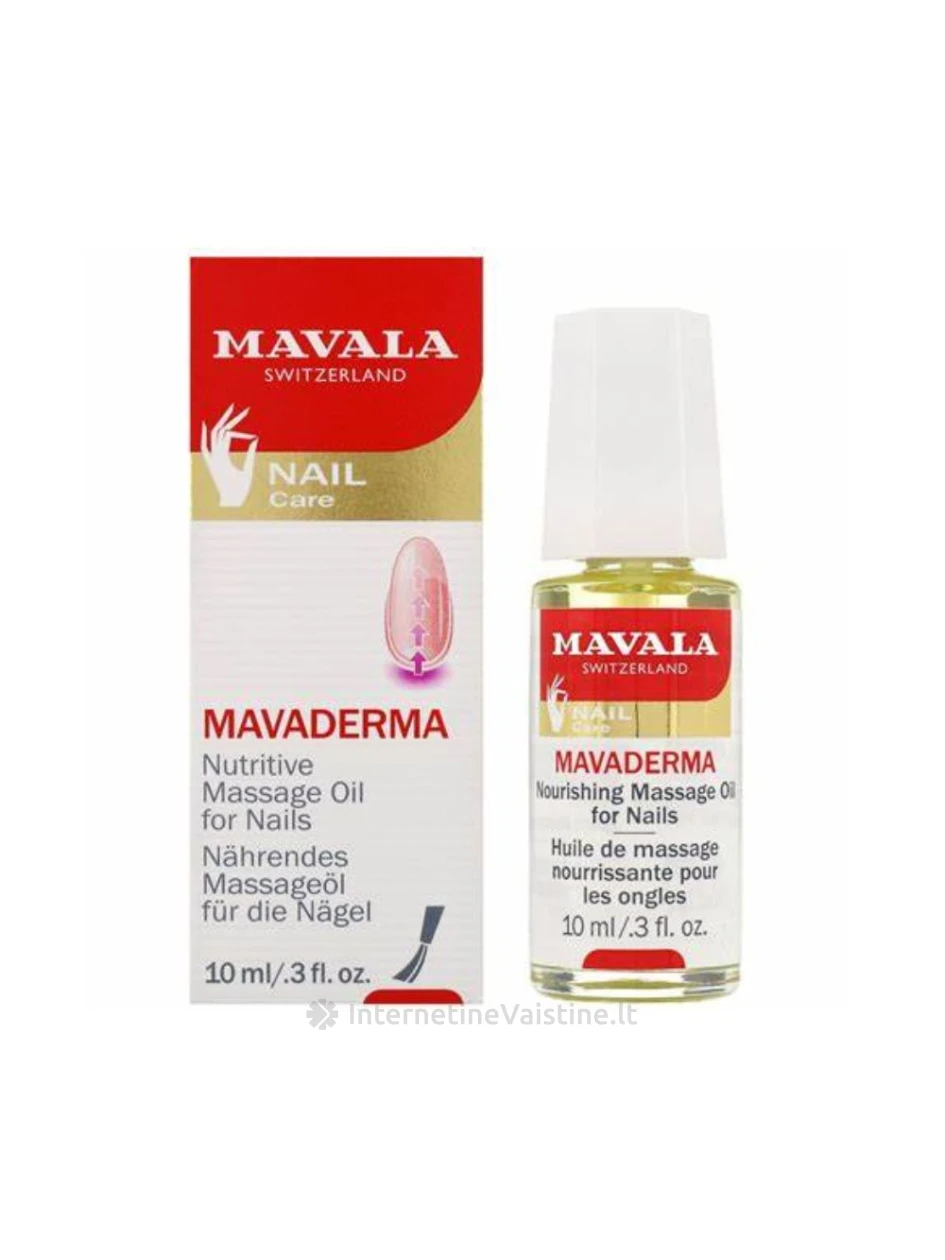 MAVALA Mavaderma aliejus nagų maitinantis, 10 ml, Vnt | internetinevaistine.lt