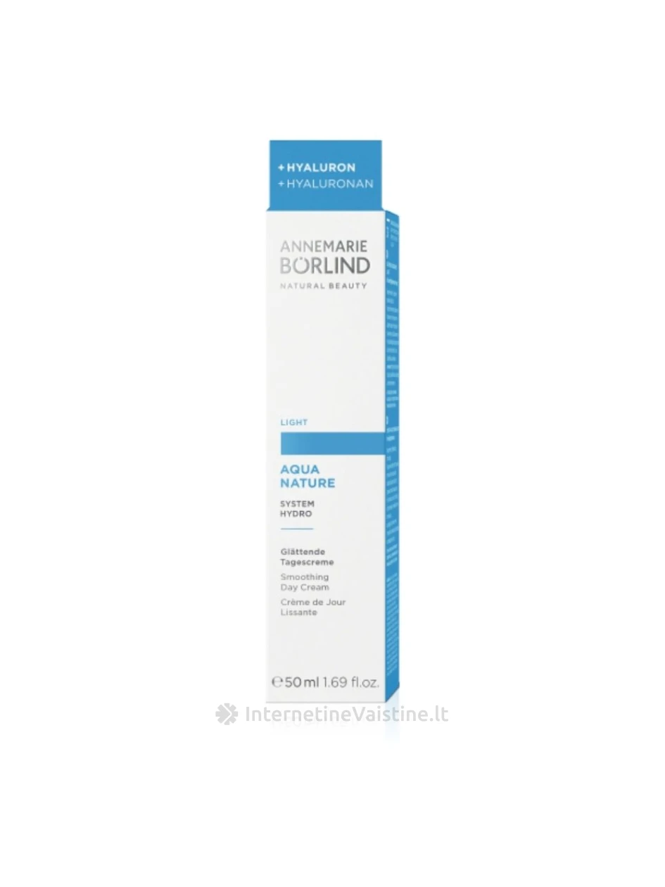 ANNEMARIE BORLIND AquaNature kremas dien. lengvas, 50 ml, Vnt | internetinevaistine.lt