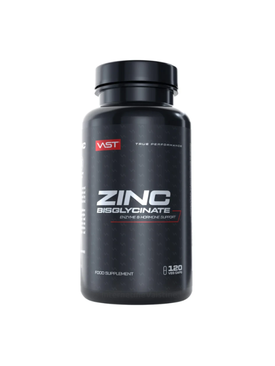 VAST Zinc Bisglycinate kaps. N120, 120 vnt. | internetinevaistine.lt