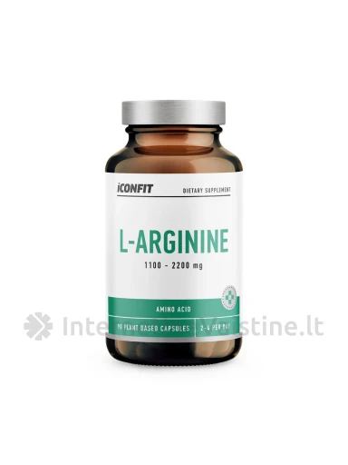 ICONFIT L-Argininas 1100mg kaps. N90 | internetinevaistine.lt