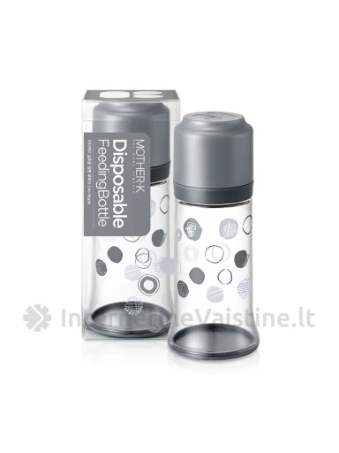 MOTHER-K buteliukas greito paruošimo  (pilkas), Vnt | internetinevaistine.lt