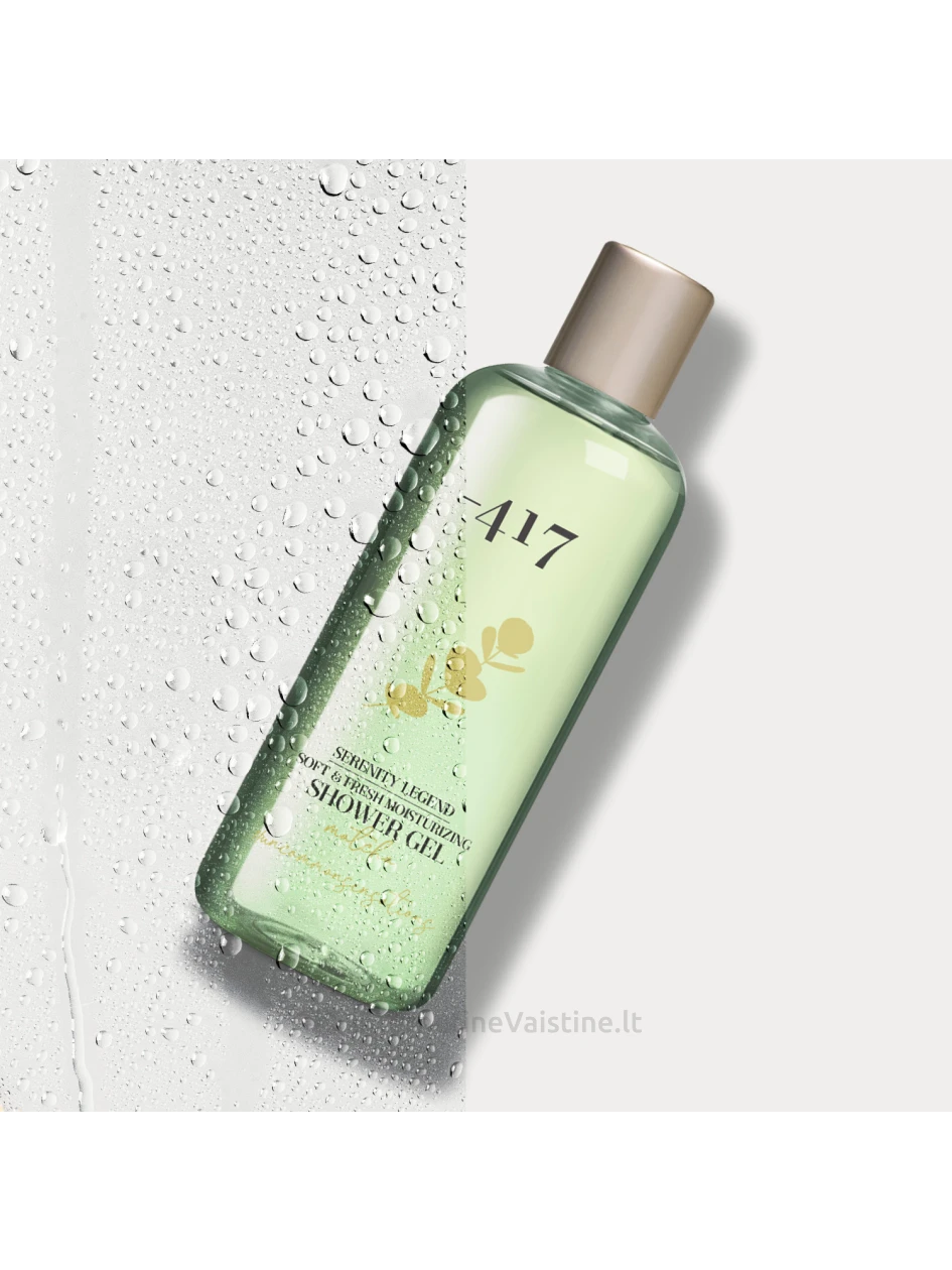 MINUS 417 Serenity Lengend Soft & Fresh Moisturing - MINKŠTAS IR ŠVIEŽIAS DRĖKINAMASIS DUŠO ŽELĖ - MATCHA 350 ml, Vnt | internetinevaistine.lt