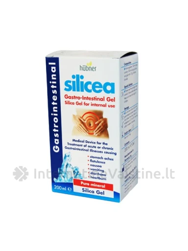 SILICEA virškinamo trakto gelis, 200 ml | internetinevaistine.lt