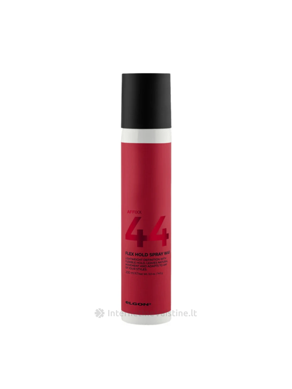 ELGON AFFIXX 44 FLEX HOLD SPRAY WAX modeliuojantis purškiamas vaškas, 200 ml | internetinevaistine.lt