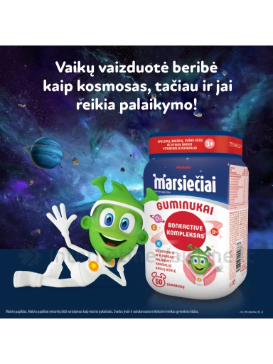 MARSIEČIAI BONEACTIVE gum. N50 | internetinevaistine.lt