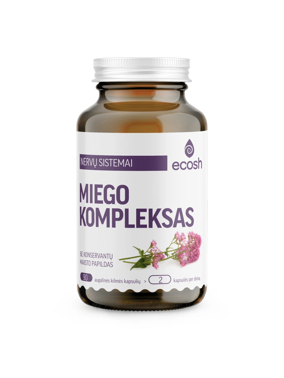 ECOSH Miego kompleksas, 90 kapsulių | internetinevaistine.lt