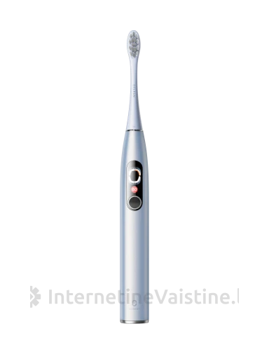 OCLEAN X Pro Digital Silver elektrinis dantų šepetėlis, N1 | internetinevaistine.lt