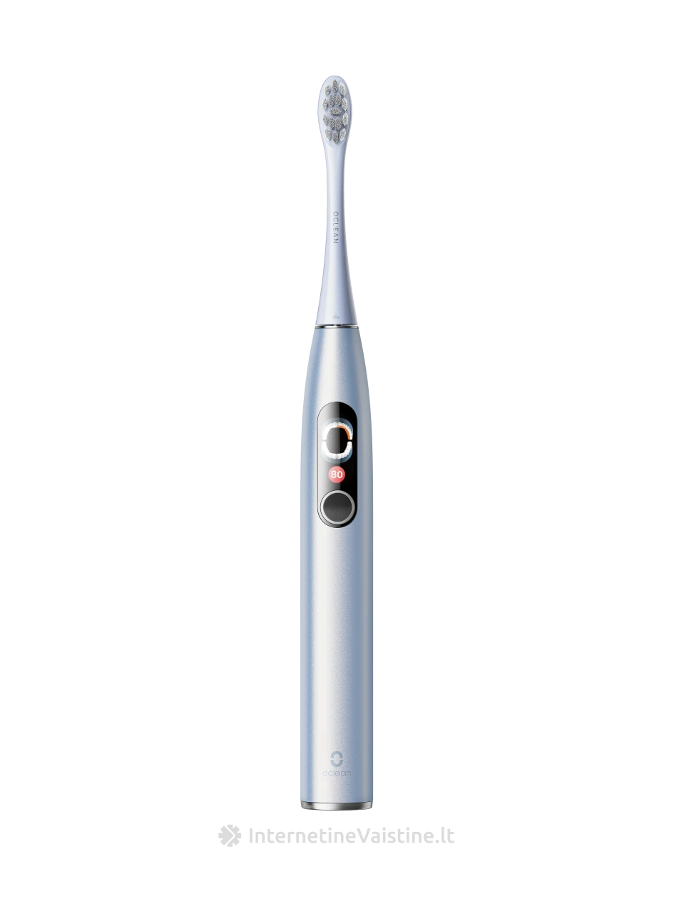 OCLEAN X Pro Digital Silver elektrinis dantų šepetėlis, N1 | internetinevaistine.lt