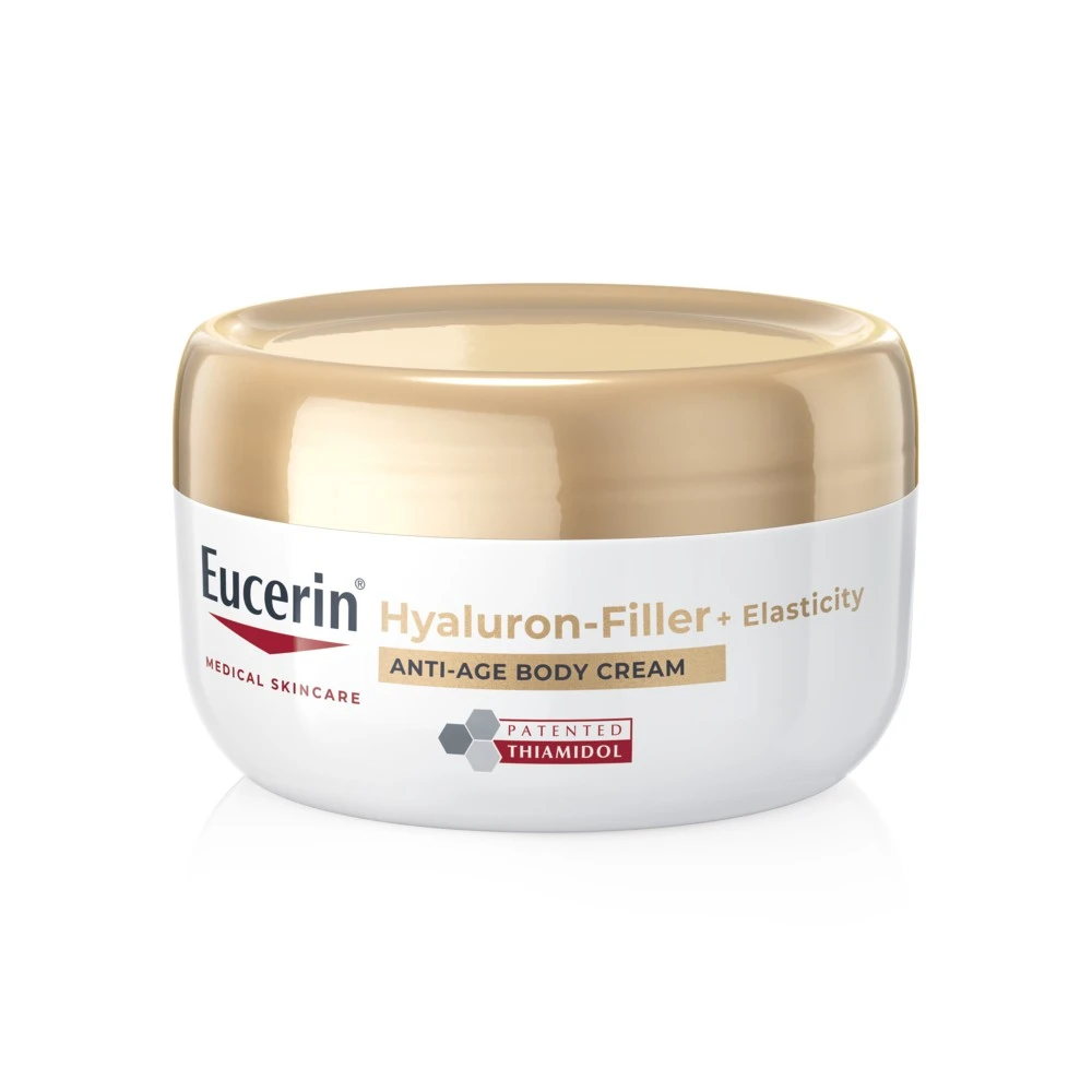 EUCERIN kūno kremas brandžiai odai Hyaluron Filler + Elasticity, 200 ml (66980)