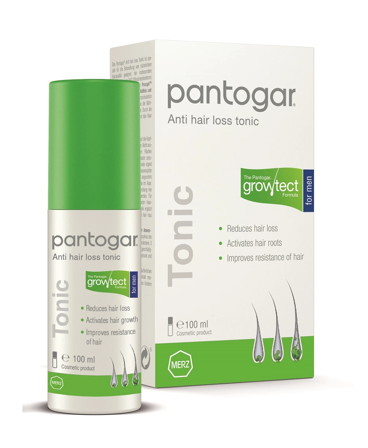 PANTOGAR, tonikas, vyrams, 100 ml