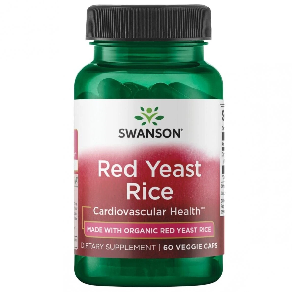 SWANSON Raudonųjų mielių ryžiai 600mg kaps. N100