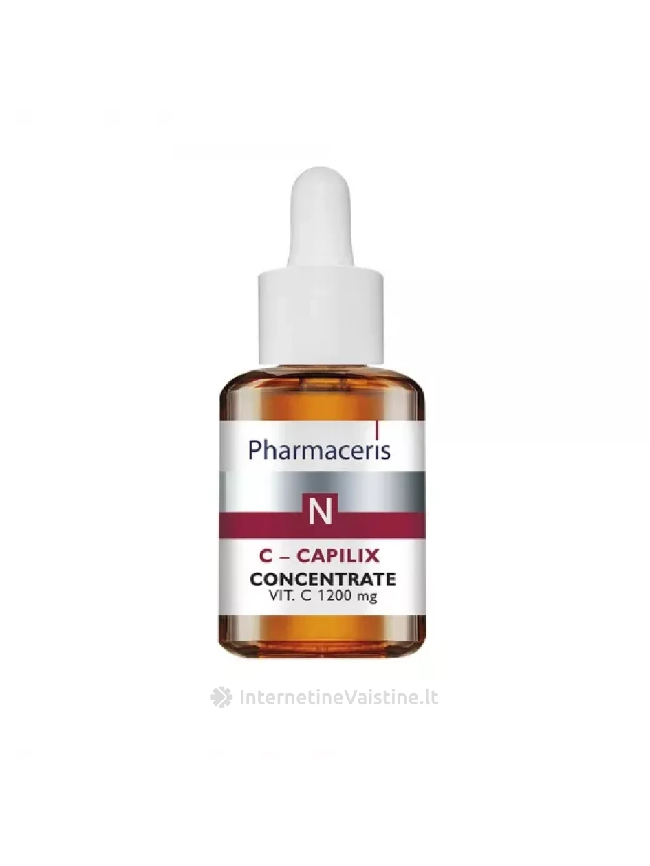 PHARMACERIS veido serumas su vitaminu C N C-CAPILIX, 30 ml, Vnt | internetinevaistine.lt