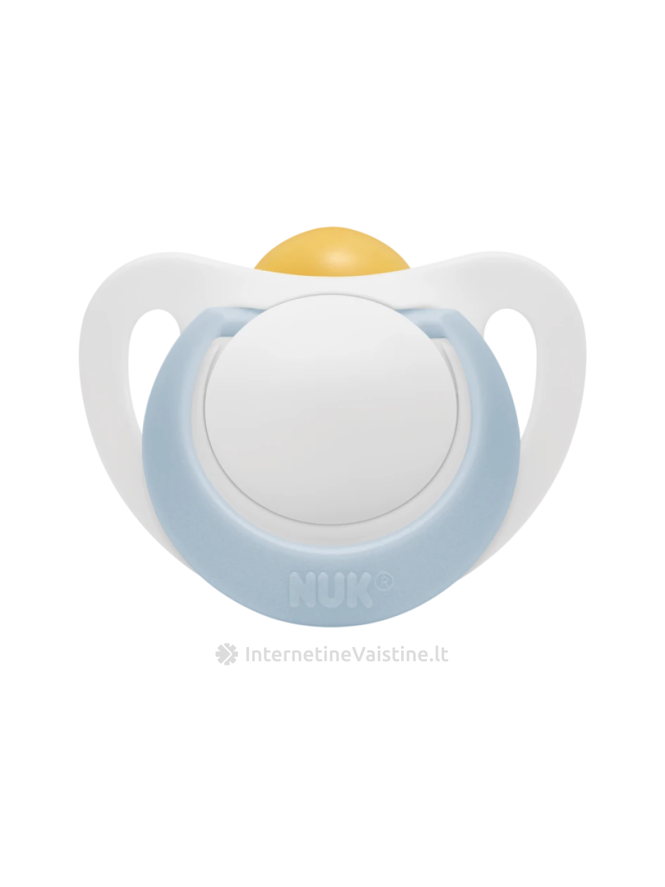 NUK čiulptukas STAR lateks. 1d. (0-6mėn.) N1 | internetinevaistine.lt