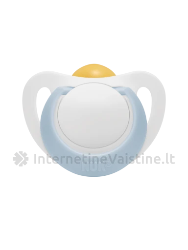 NUK čiulptukas STAR lateks. 1d. (0-6mėn.) N1 | internetinevaistine.lt