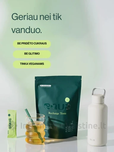 Elektrolitų gėrimas EQUA žaliosios arbatos ir citrinų skonio, 20 paketėlių | internetinevaistine.lt