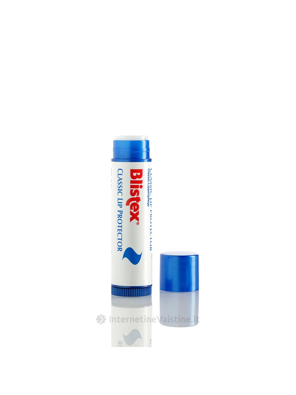 BLISTEX CLASSIC LIP PROTECTOR lūpų balzamas, SPF10, 4.25g | internetinevaistine.lt