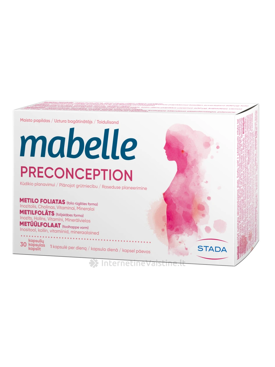 MABELLE Preconception kaps. N30 | internetinevaistine.lt