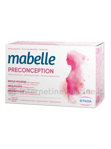 MABELLE Preconception kaps. N30 | internetinevaistine.lt