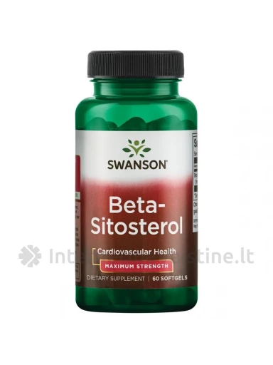 SWANSON Beta Sitosterolis 160mg kaps. N60 | internetinevaistine.lt