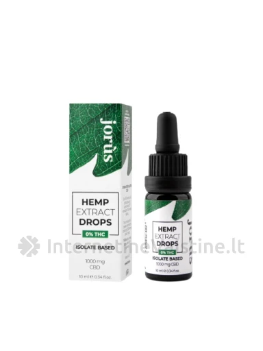 JORUS CBD Full Spectrum DC 10% kanapių ekstraktas, natūralus, 10 ml, Vnt | internetinevaistine.lt
