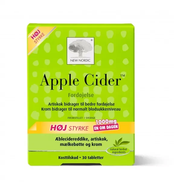 NEW NORDIC APPLE CIDER Mega Strength tab. N30