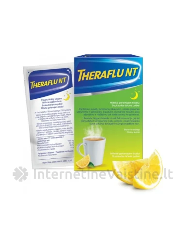 THERAFLU NT MILT. GERIAM. TIRP. N6 (žal.) | internetinevaistine.lt