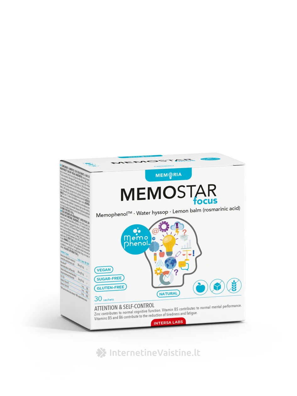 MEMOSTAR FOCUS milt. N30 | internetinevaistine.lt