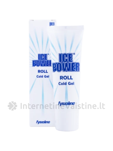 Ice Power ROLL COLD GEL - šaldomasis gelis, 75ml | internetinevaistine.lt