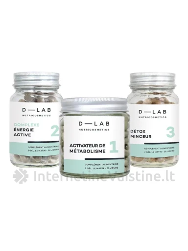 D-LAB Programme Brule-Graisses kaps. N84, 84 vnt. | internetinevaistine.lt