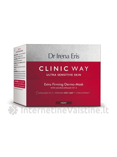 CLINIC WAY veidą stangr. kaukė, 50 ml, Vnt | internetinevaistine.lt