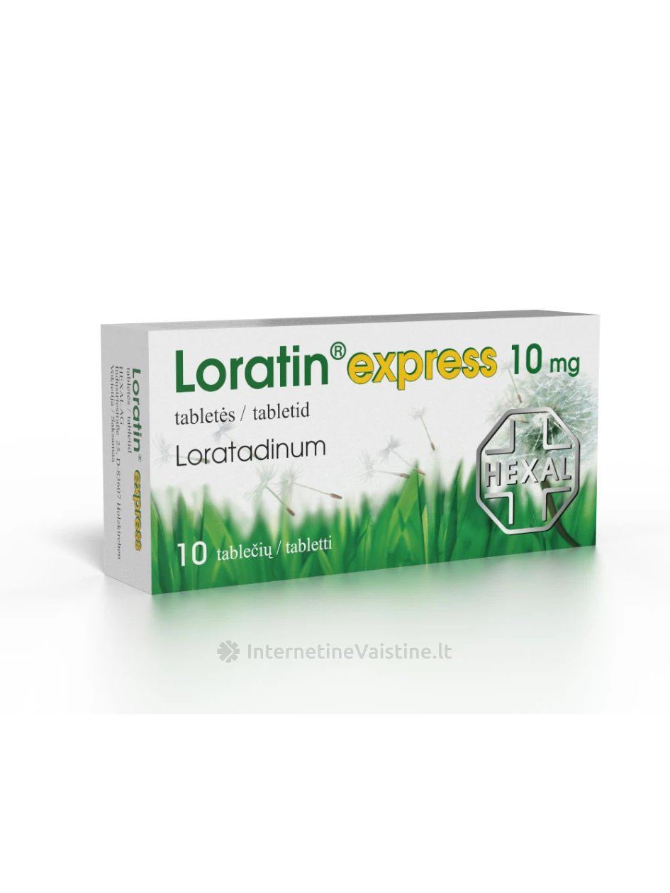 LORATIN EXPRESS 10MG TAB. N10 | internetinevaistine.lt