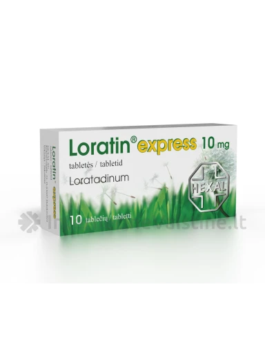 LORATIN EXPRESS 10MG TAB. N10 | internetinevaistine.lt