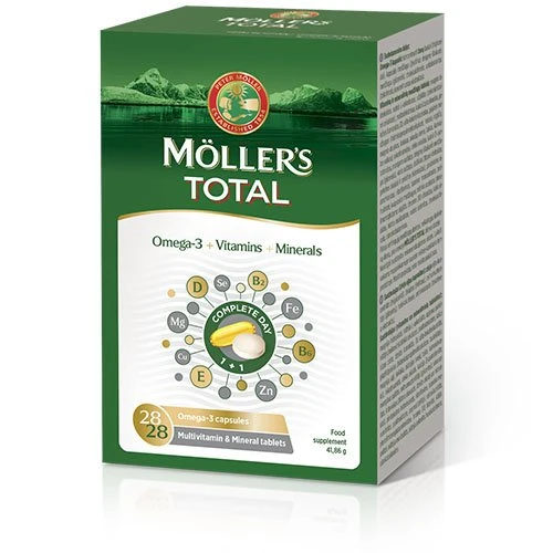 MOLLER`S Total kapsulės N28/28