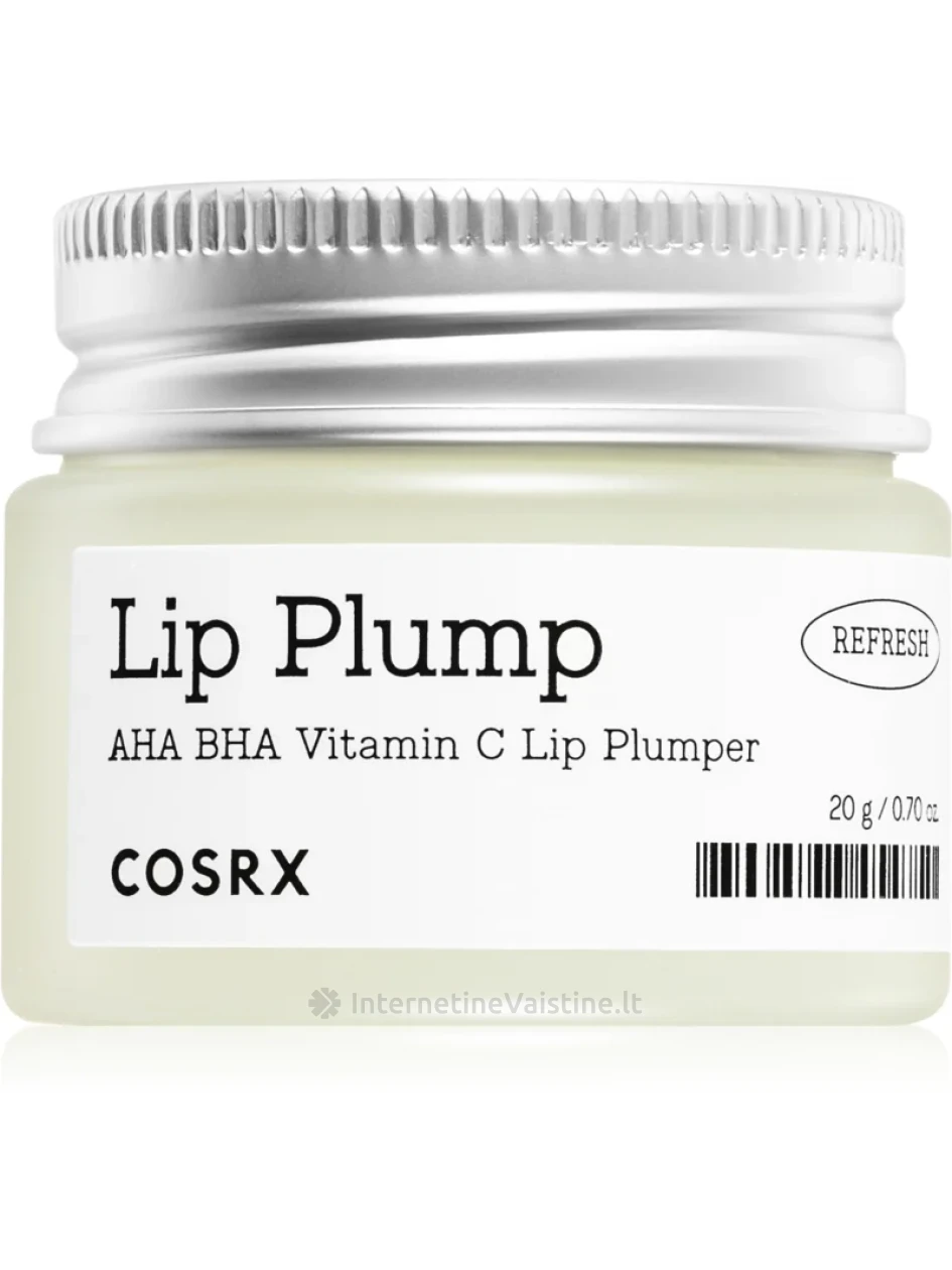 COSRX Refresh AHA/BHA Vitamin C Lip Plumper lūpų putlintojas, 20 g, Vnt | internetinevaistine.lt