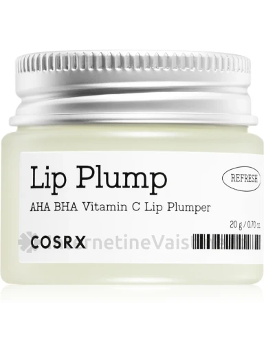 COSRX Refresh AHA/BHA Vitamin C Lip Plumper lūpų putlintojas, 20 g, Vnt | internetinevaistine.lt
