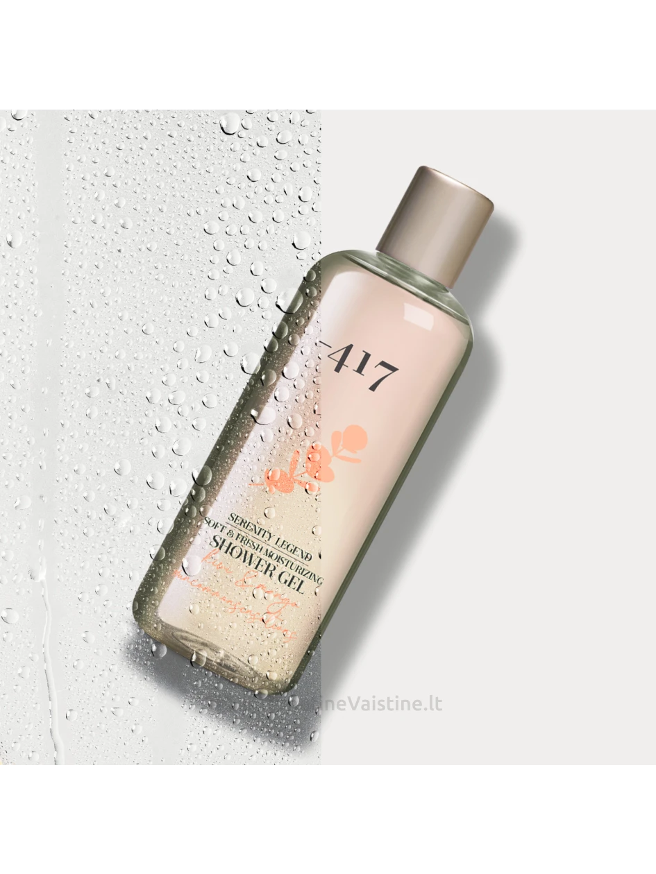 MINUS 417 Serenity Lengend Soft & Fresh Moisturing - MINKŠTAS IR ŠVIEŽIAS DRĖKINAMASIS DUŠO ŽELĖ - KIWI & MANGO 350 ml, Vnt | internetinevaistine.lt